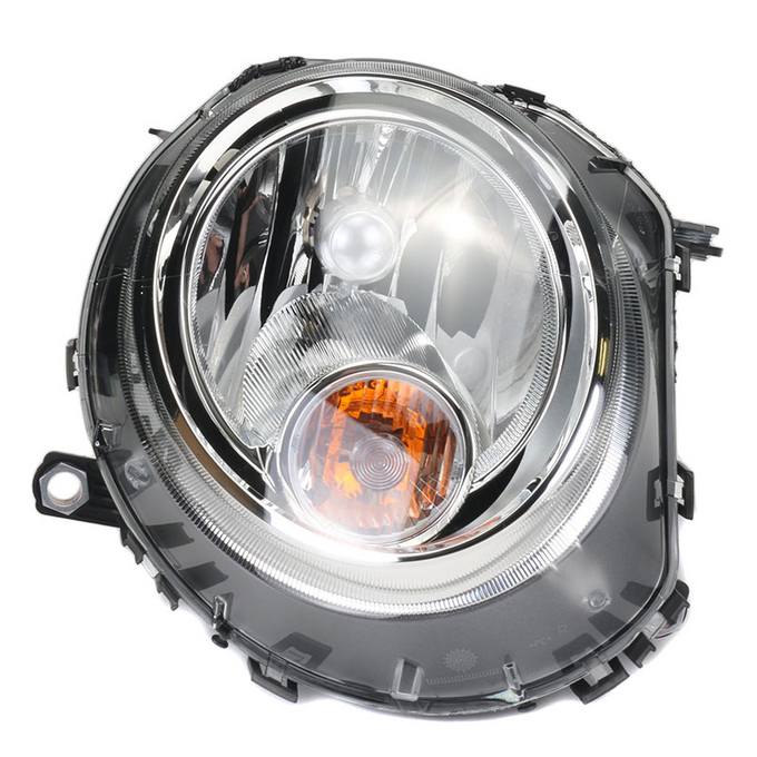 Mini Headlight Assembly - Passenger Side (Halogen) (w/ Clear Turnsignal) 63122751876